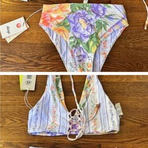 Maaji Floral bikini countryside